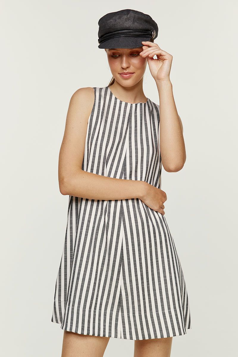 Mini striped dress 