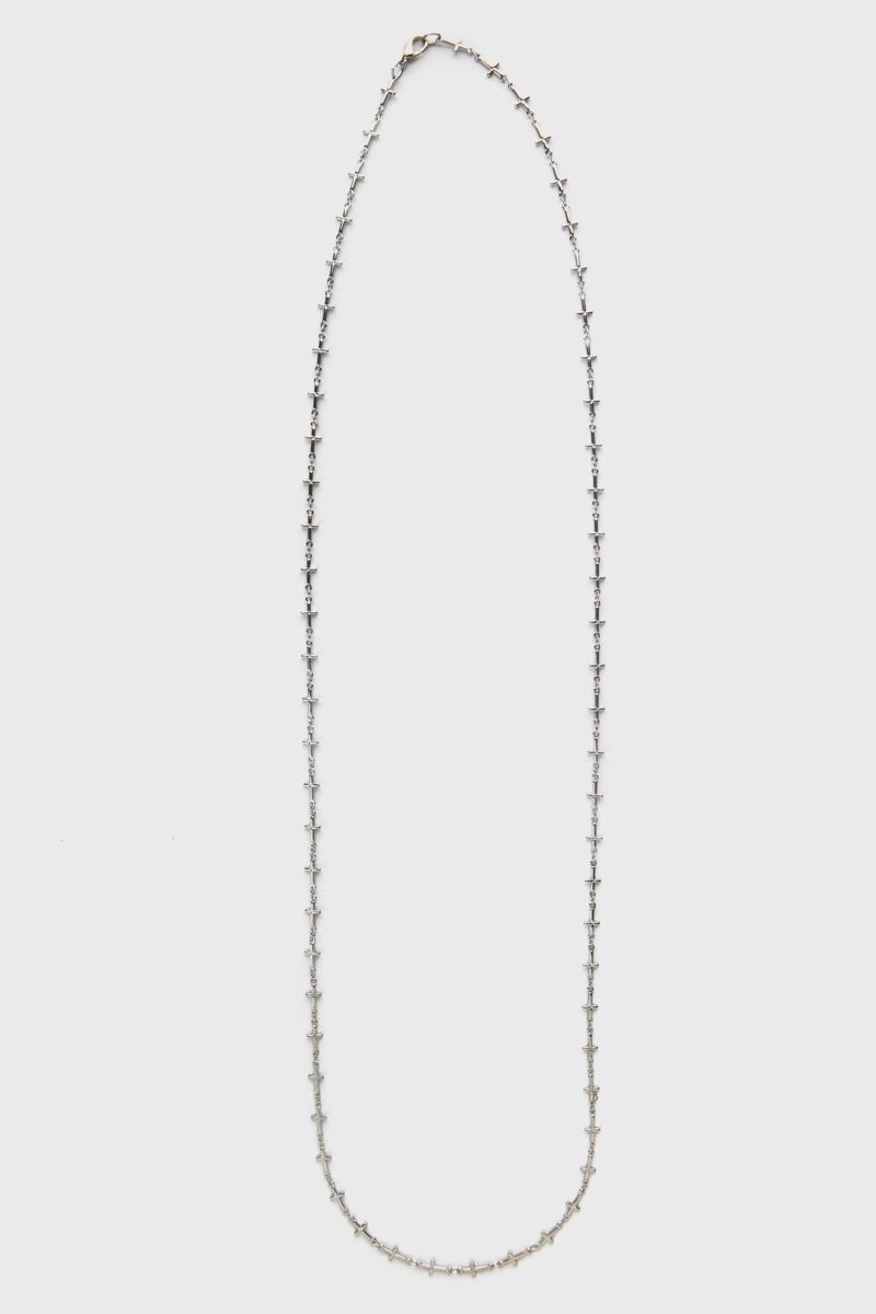 Necklace in silver tone 