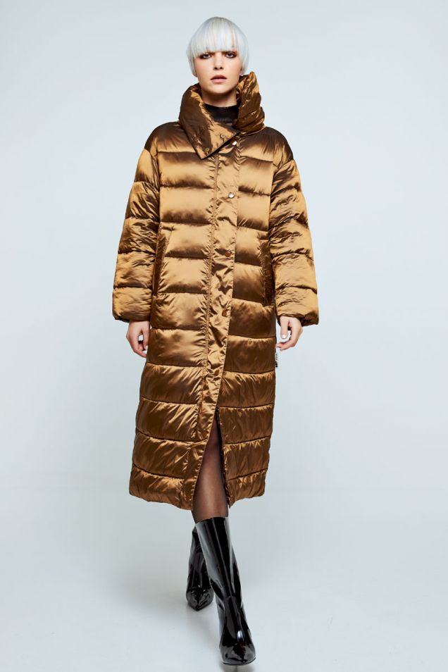 Long padded coat 