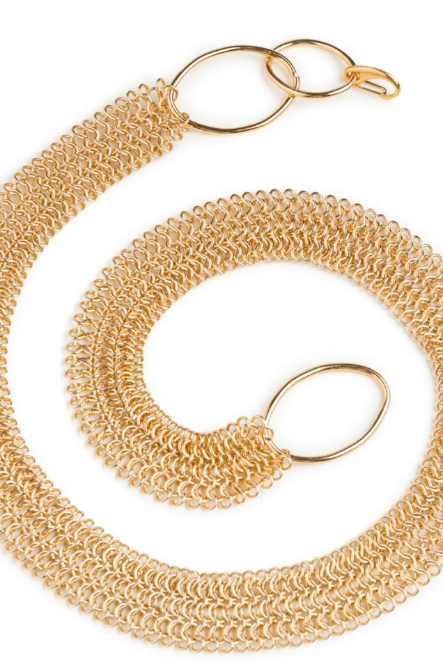 Gold -tone chain necklace 