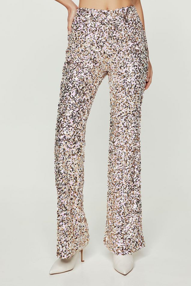 Sequined pants