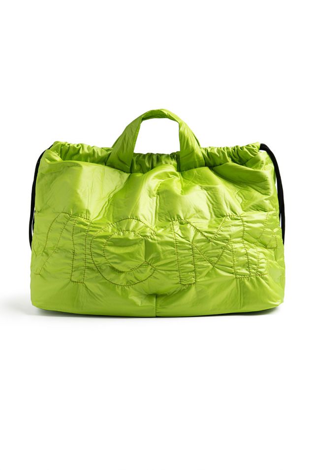 Bag/backpack in nylon lime