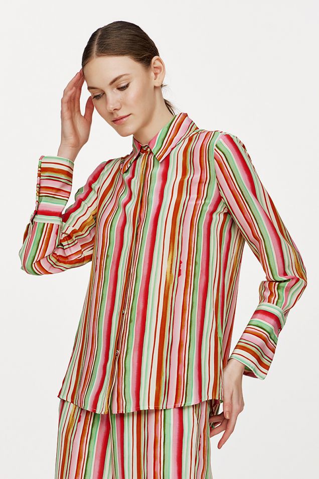 Striped multicolor shirt 