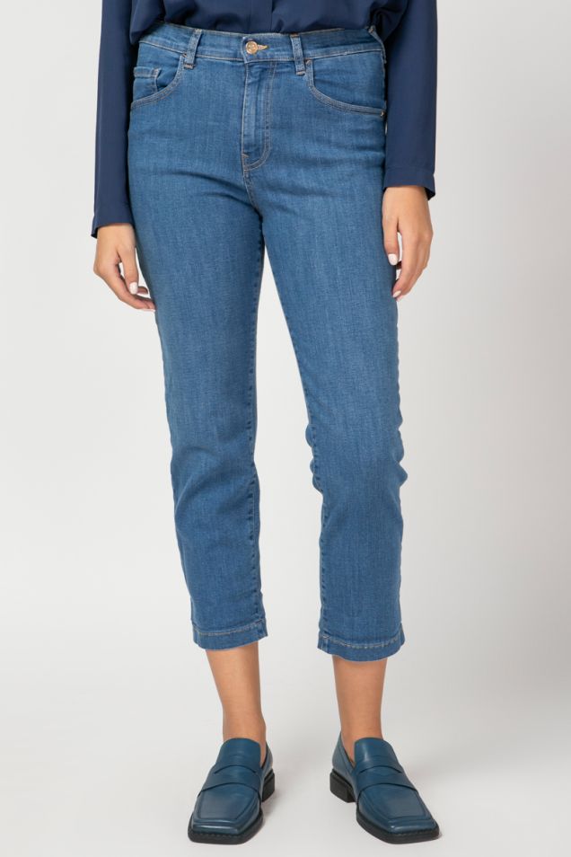 Jeans cropped pants