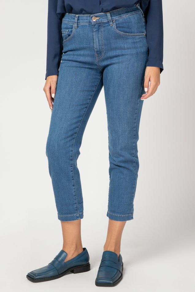 Jeans cropped pants