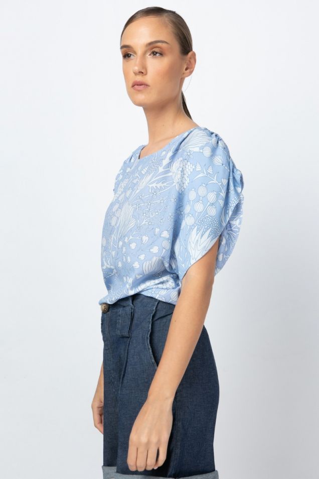 Printed blouse 